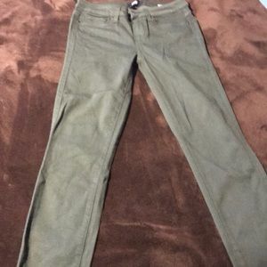 Paige Olive Green pants